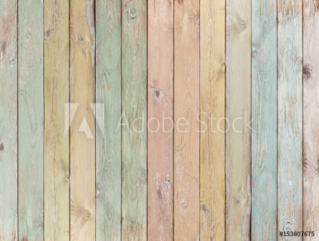 Picture of Wood background or texture with planks pastel colored